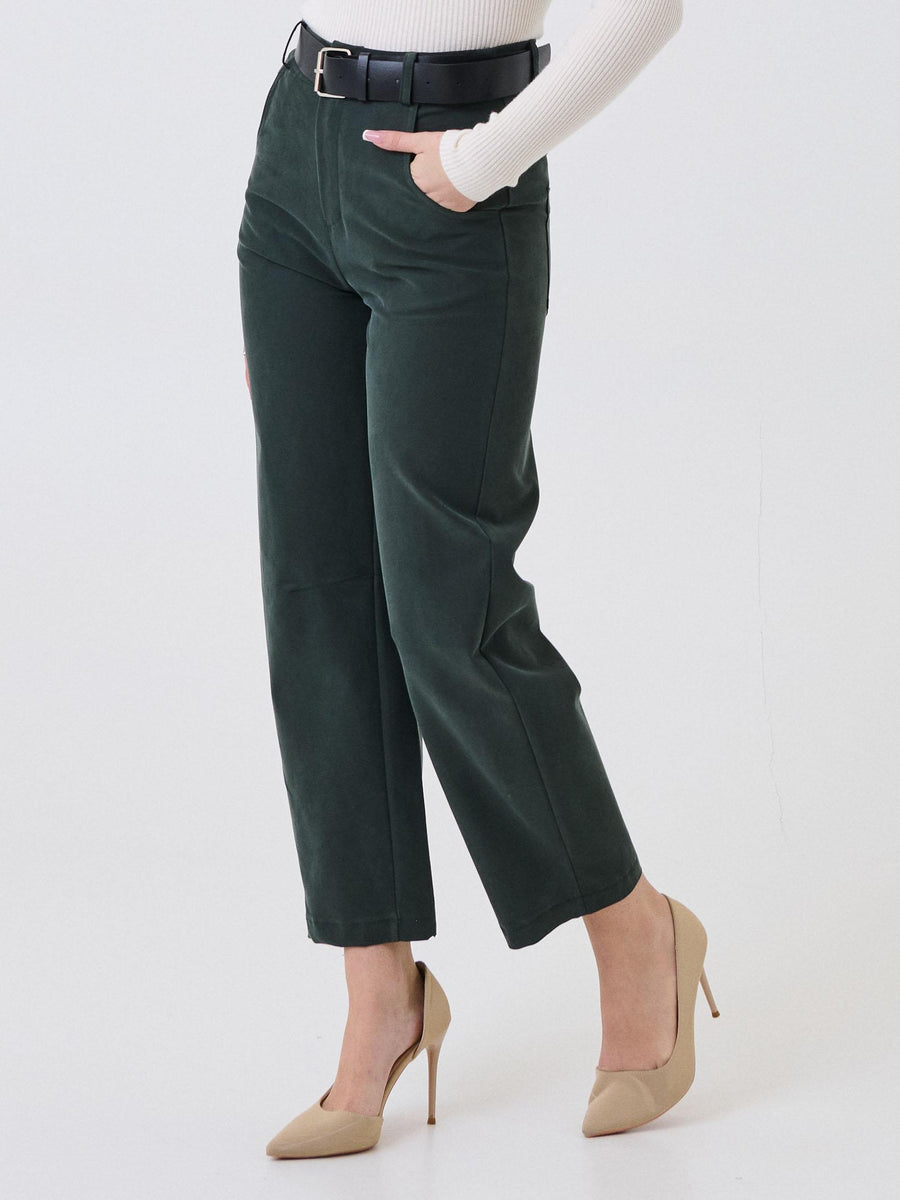 Pantalone Armoire verde militare elasticizzato in vita 448 MILITARE Armoire 