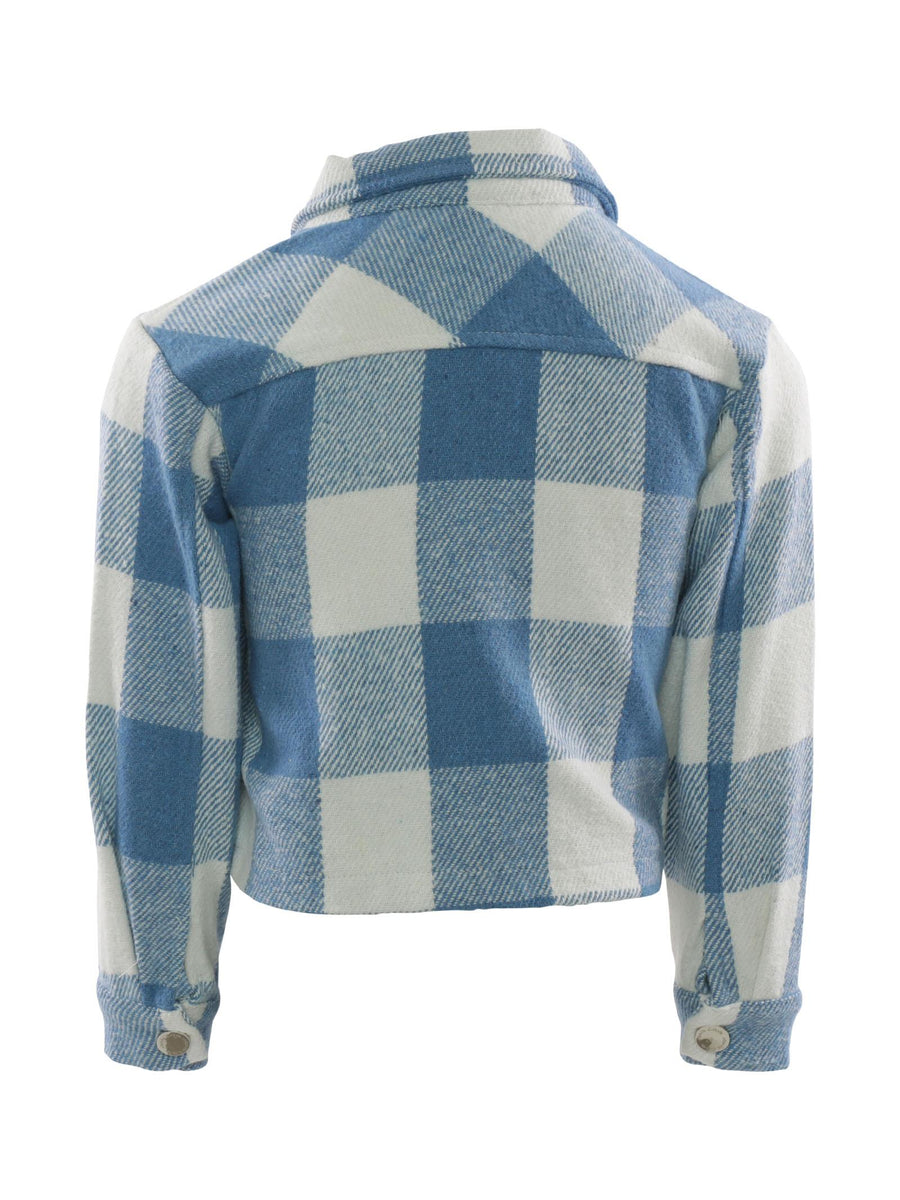 Maxi camicia a quadri MGB1901 POL Manila Grace 