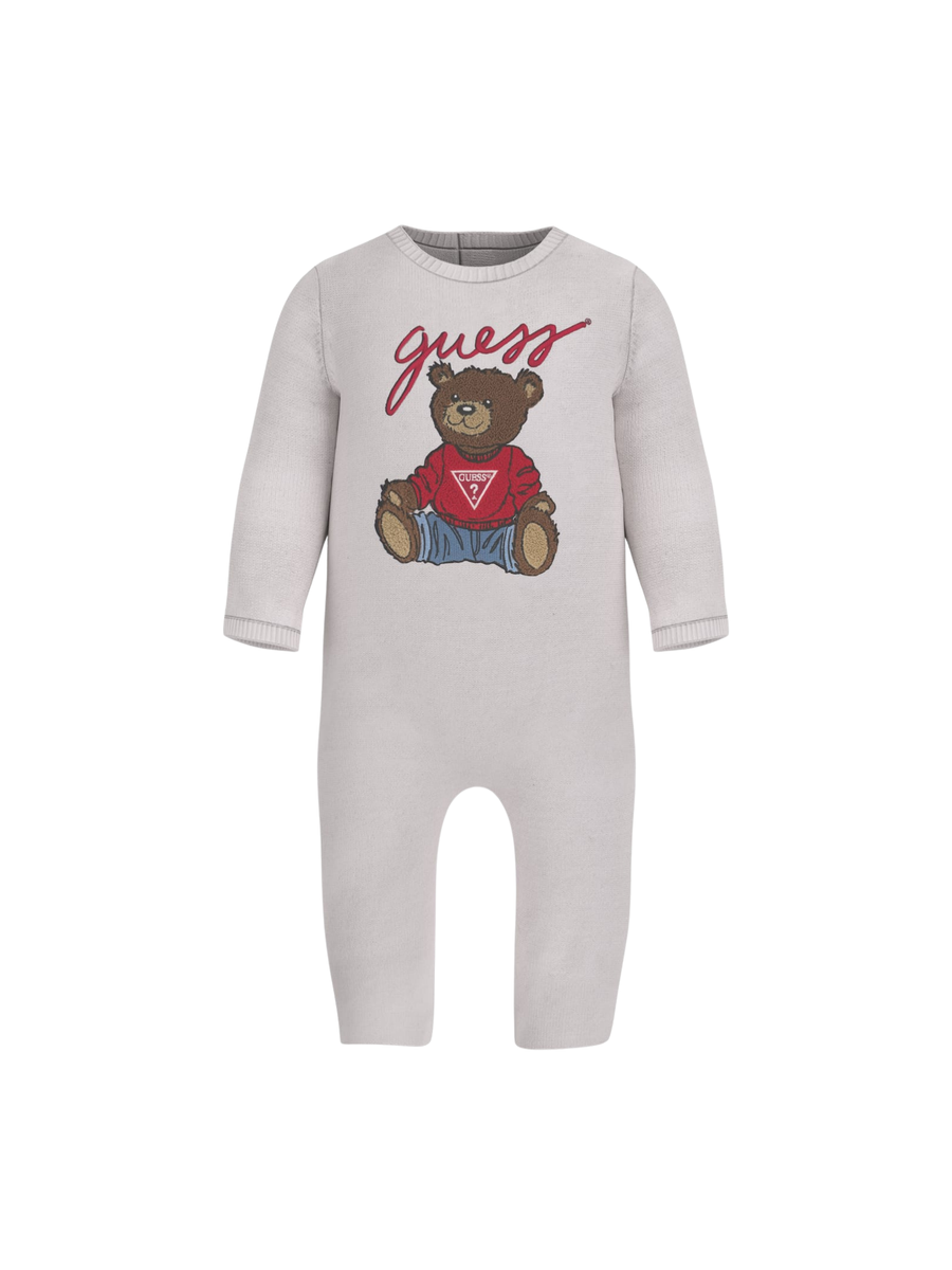 Tutina Guess panna con stampa orsetto frontale H5BW05Z3KZ1 G018 Guess 