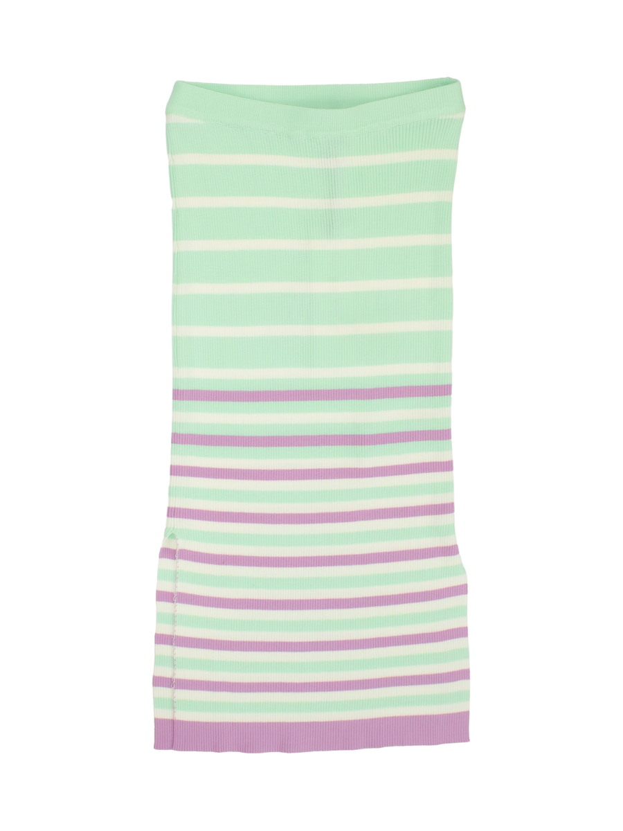 Gonna midi Tobetoo verde menta a costine 238GTFJS25 RIGA Tobetoo 