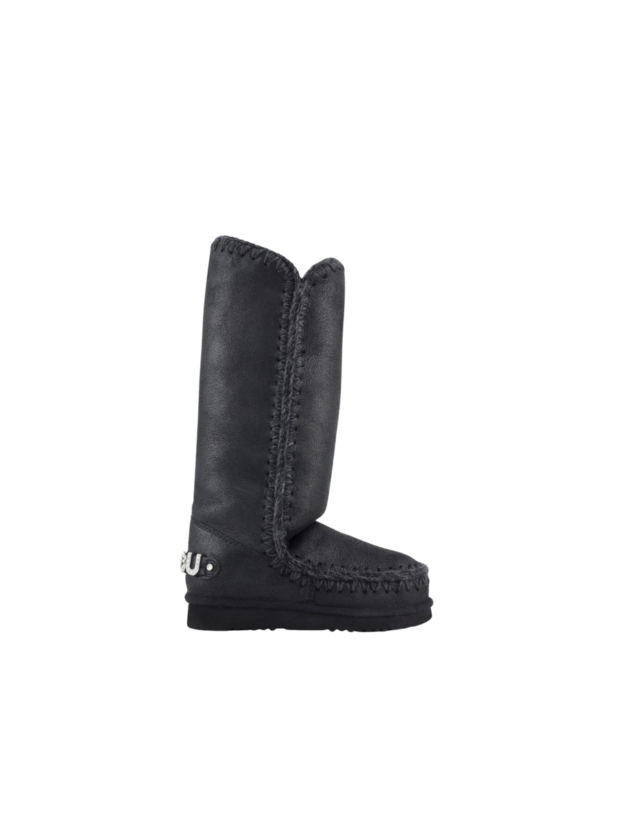 Mou "Eskimo 40 - Rhinestones Logo" nero MU.FW101052B CBKG Mou 