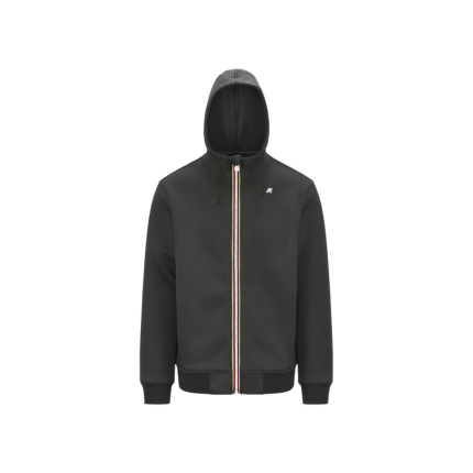 Felpa "Rainer Spacer" K-Way verde scuro K2141DW WMR K-WAY 