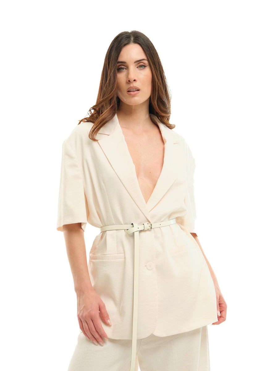 Blazer Imperial burro con cintura e pannelli JBD5JYI913 BURRO Imperial 