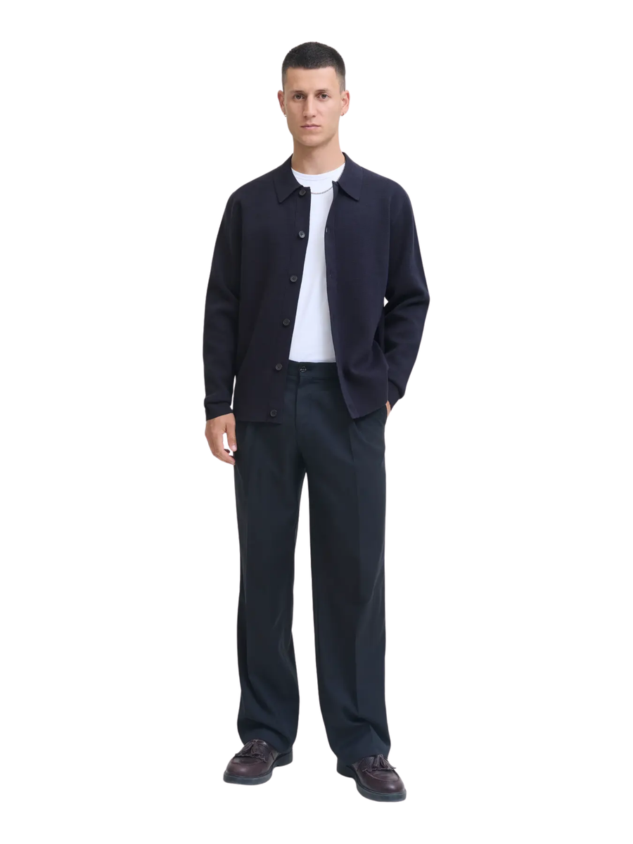 Cardigan Jack & Jones blu notte 12271403 Night Sky Jack & Jones 