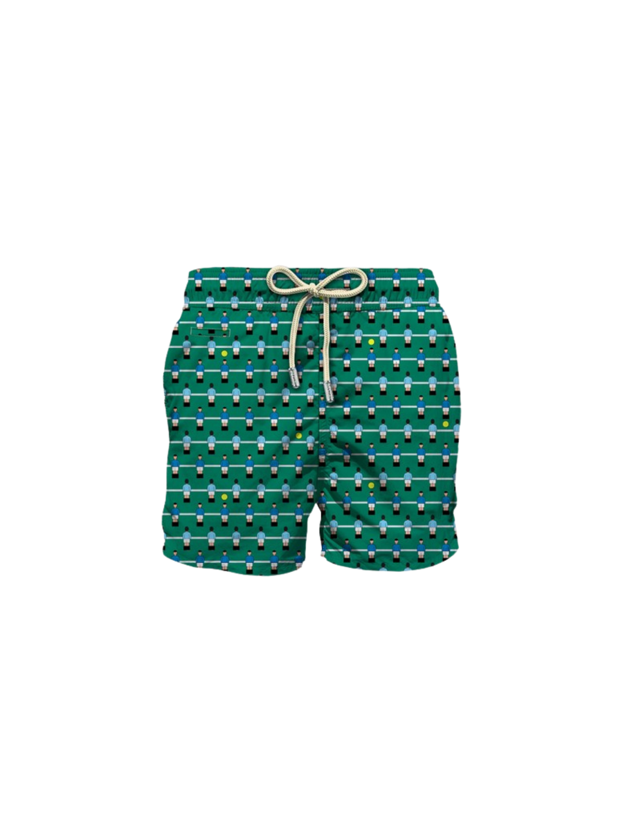 Costume MC2 Saint Barth "Lighting micro fantasy" verde Calcio balilla LIG0003 01717H MC2 SAINT BARTH 