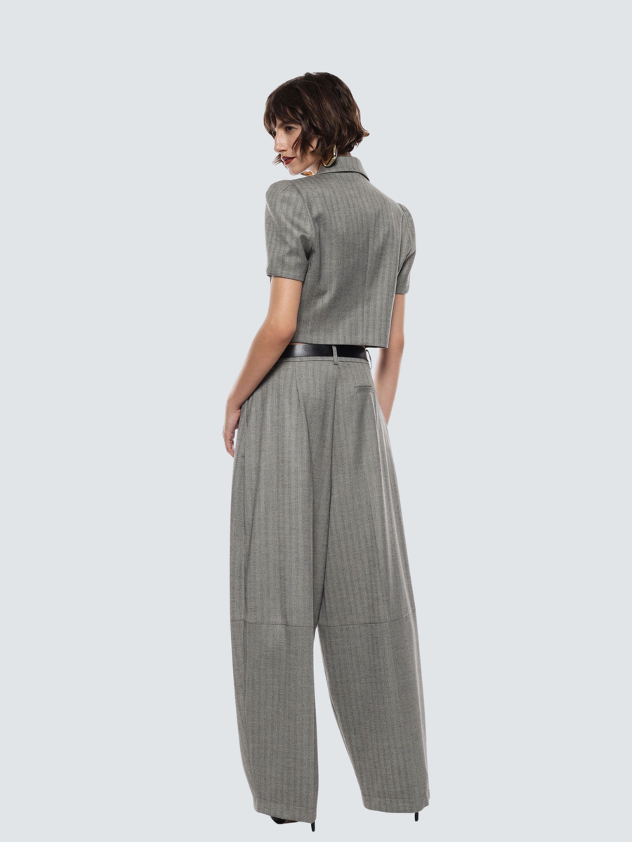 Pantalone balloon Imperial grigio P6B4KGD GRI Imperial 