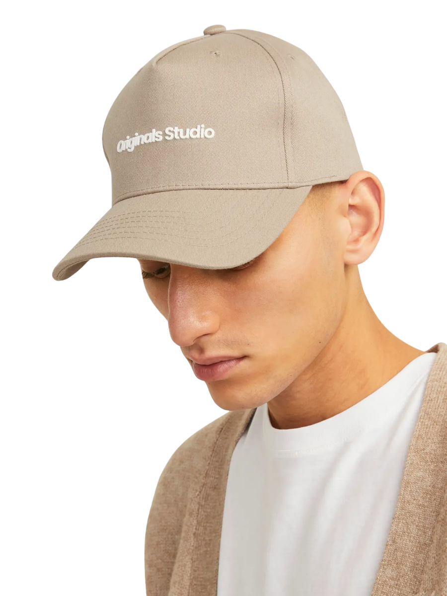 Cappello con visiera Jack & Jones beige 12253600 Fields Of Rye Jack & Jones 