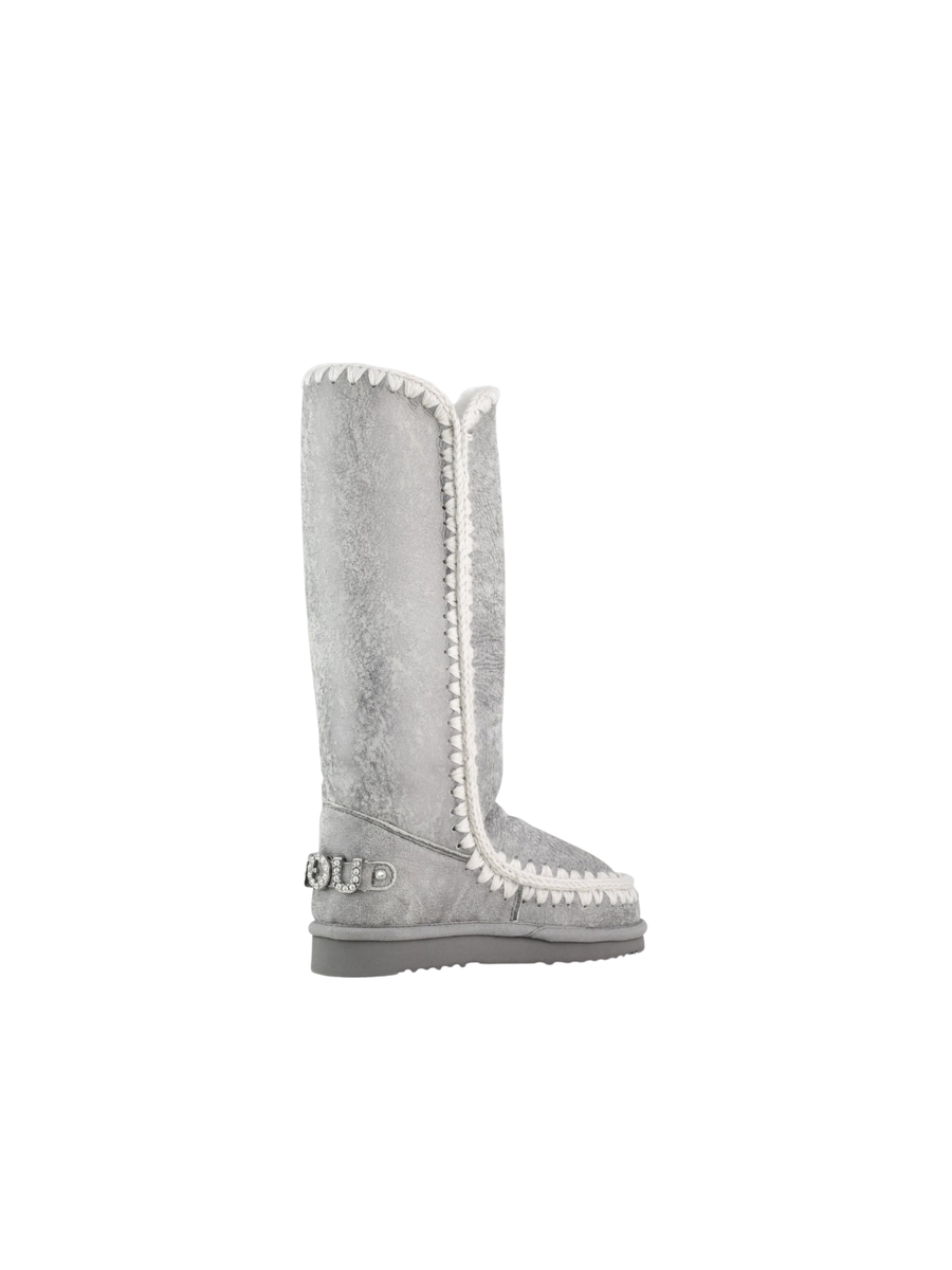 Mou "Eskimo 40 - Rhinestones Logo" grigio MU.FW101052B SSIL Mou 