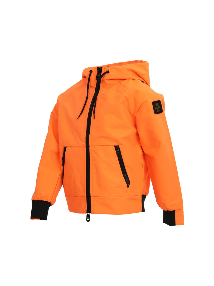 Giubbino arancione fluo foderato con profili neri RW483 ARA/NE Refrigiwear 