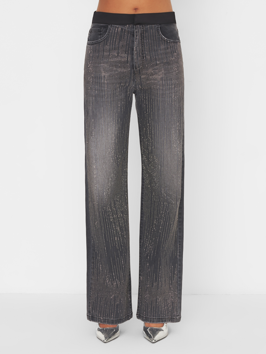 Jeans "rain" Silence Limited grigio SI18 UNI Silence Limited 