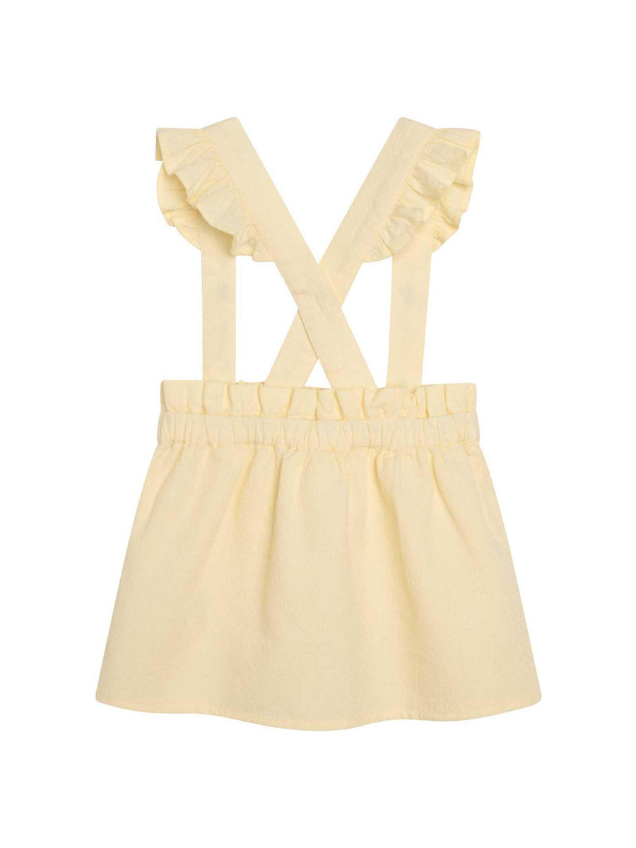 Gonna con bretelle gialla Y03003 GIALLO Carrement Beau 