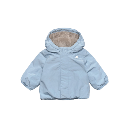 Giubbino "E. Jack Soft Touch Marmotta" K-Way azzurro K4137VW AJN K-WAY 