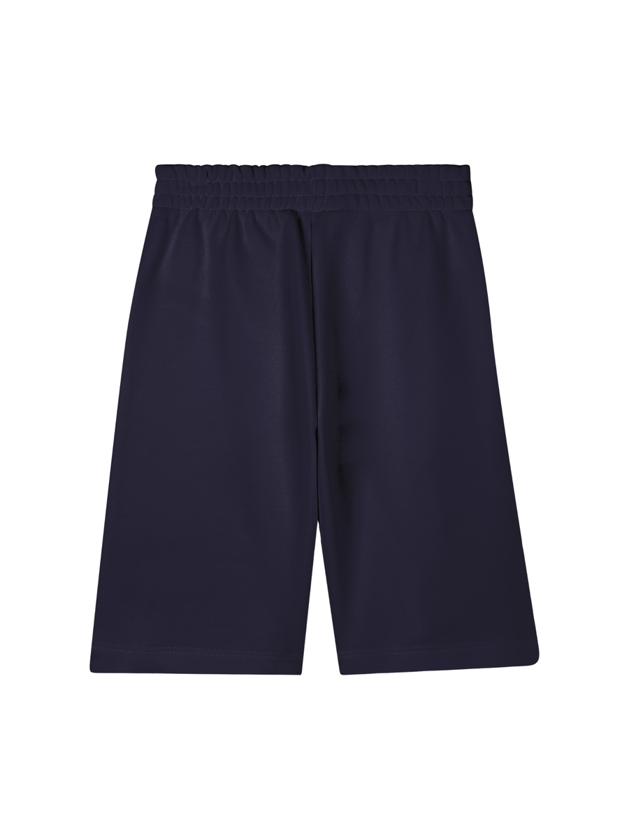 Shorts Kenzo blu navy con stampa logo sulla gamba K61181 848 Kenzo 