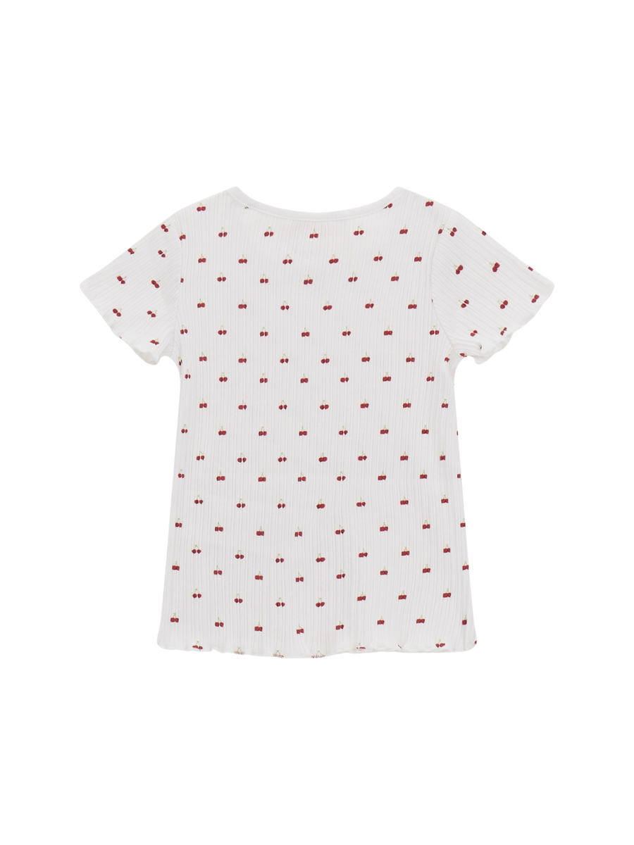 T-Shirt Guess bianca con ciligie all over K5GI19KCSQ4 P54Q Guess 