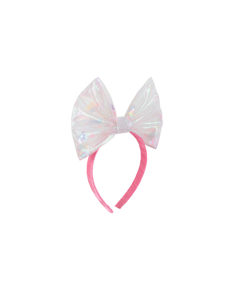 Fermaglio con fiocco Billie Blush bianco e rosa con iridescente U21647 473 Billie Blush 