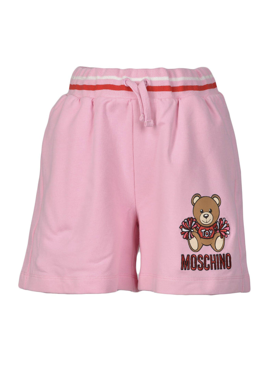 Shorts rosa Teddy Cheerleader HCQ002LDA12 50209 Moschino 