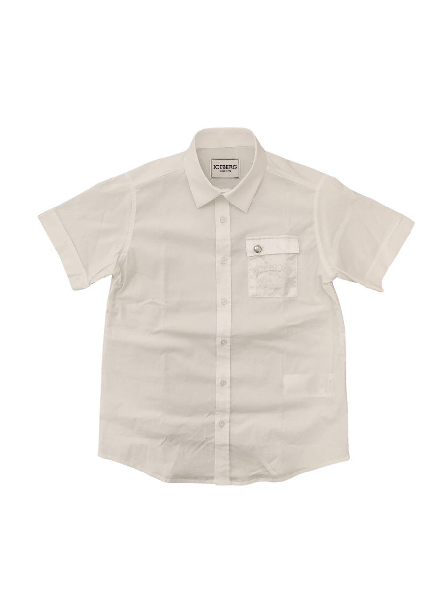 Camicia Iceberg bianco CMICE5108J WHITE Iceberg 