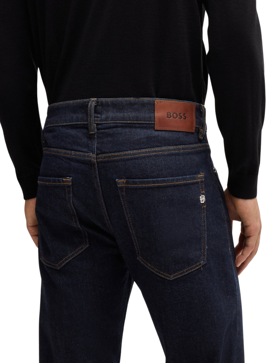 Jeans delaware Boss blu scuro in denim 50520828 410 Boss 