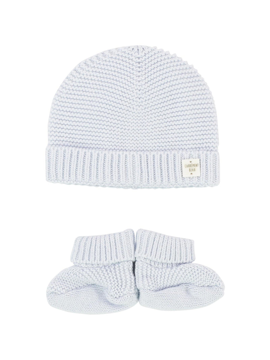 Cappello e babbucce azzurro Y98180 BLU Carrement Beau 