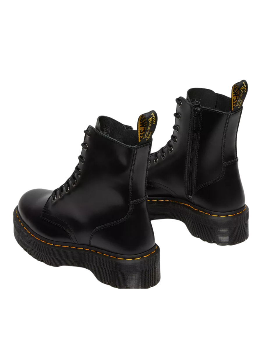 Stivali "jadon" Dr. Martens neri in pelle smooth 15265001 BLK Dr. Martens 