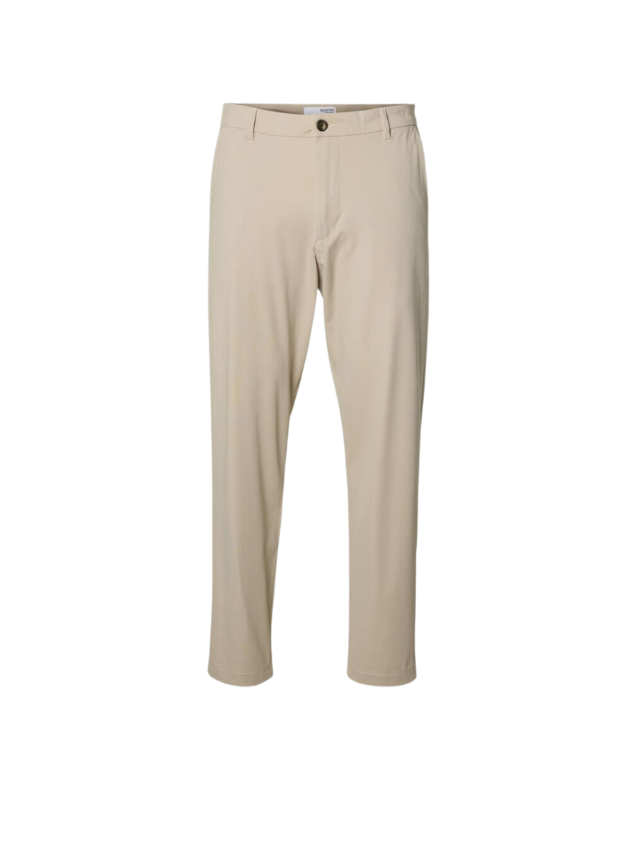 Pantalone Selected beige regular fit 16099820 Pure Cashmere Selected 