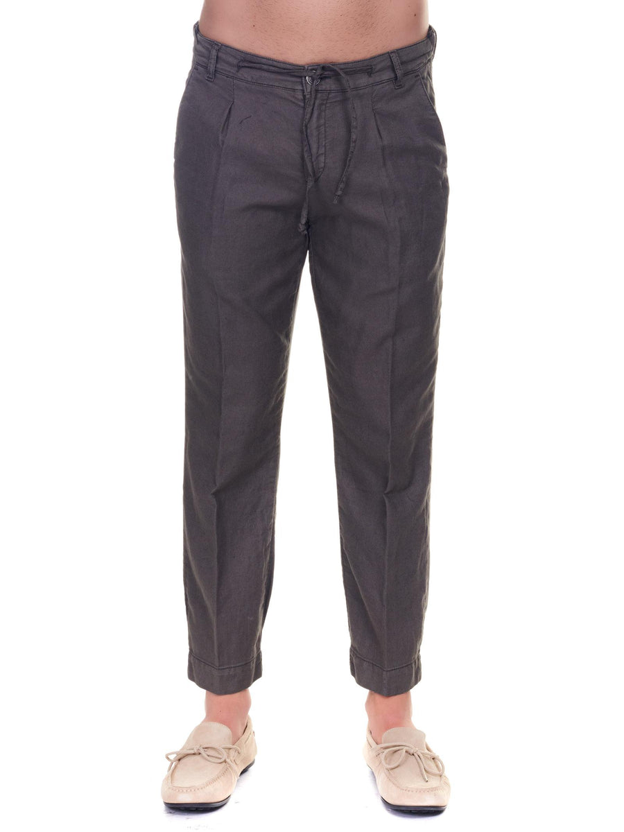 Pantalone verde militare slim in cotone AD7136WAP0070ELT 32 Alessandro Dell'Acqua 