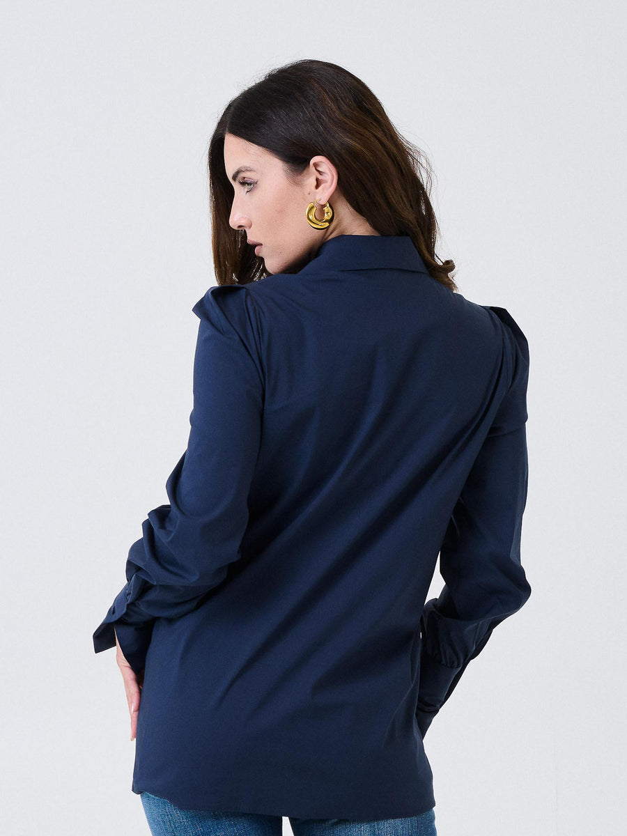 Camicia "atypical" Silence Limited blu navy CA7020 NAVY Silence Limited 