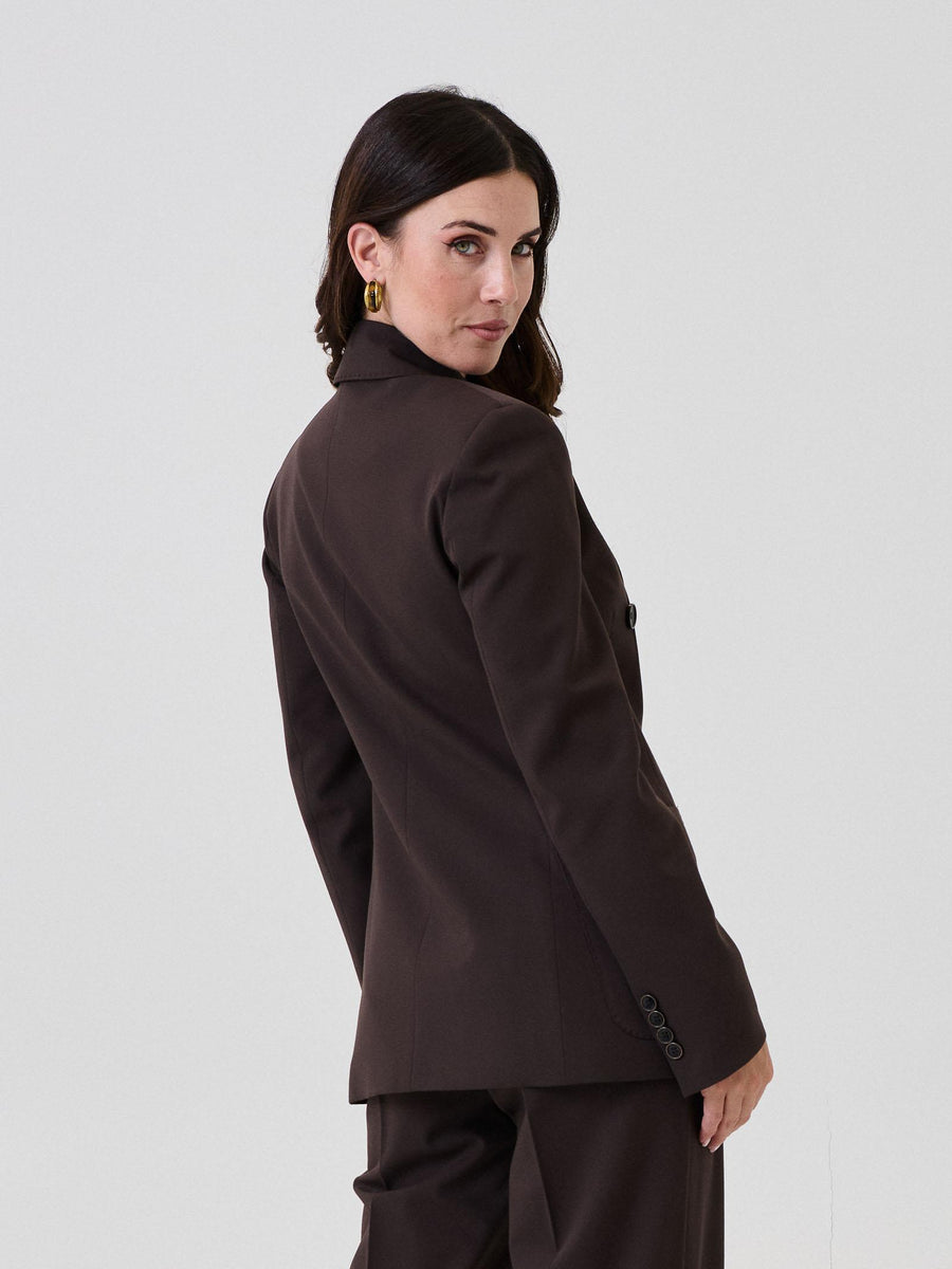 Giacca doppiopetto Silence Limited marrone SD5043COR BROWN Silence Limited 