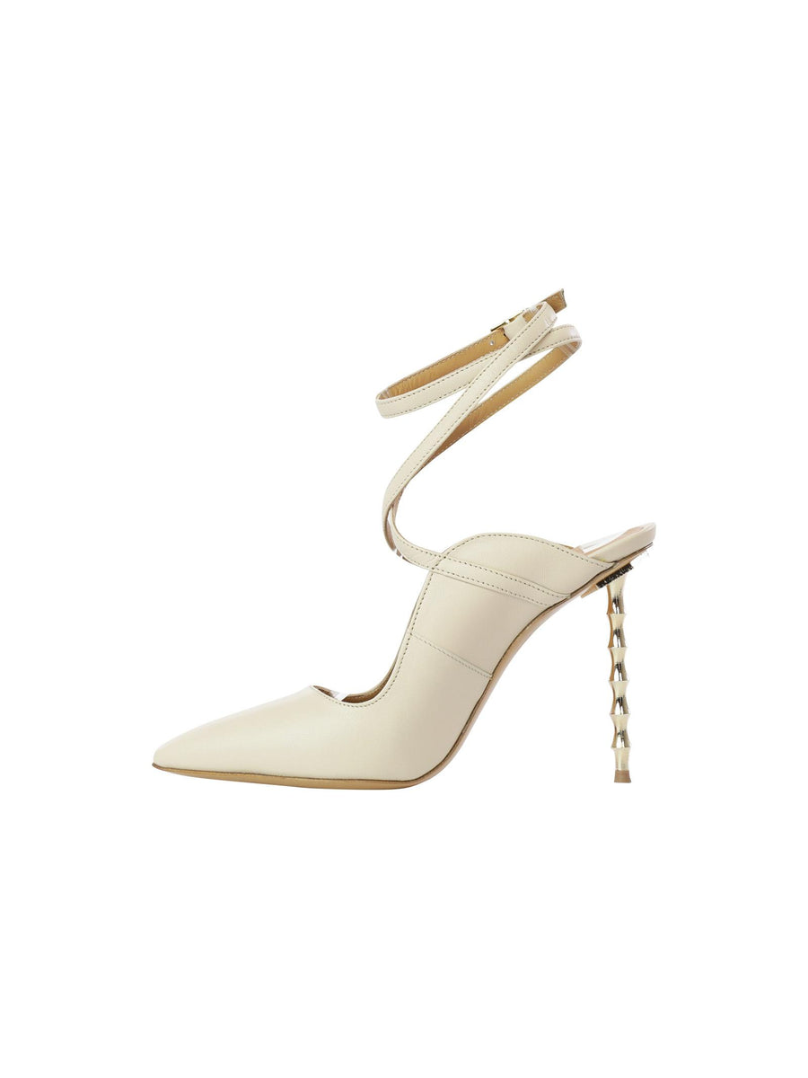 Decolletè mule crema W733 KISS WO Milano 