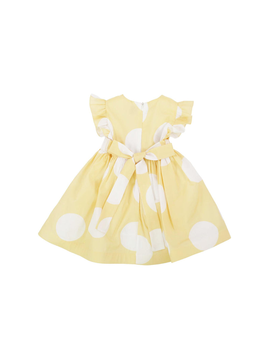 Abito giallo a pois EM805 C5016 Marlù 
