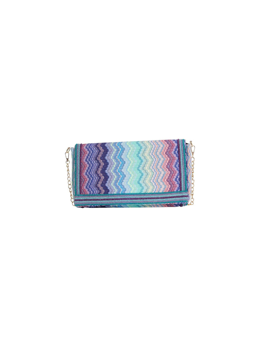 Pochette Pho Firenze viola chevron 8021021 MOSAIC PHO FIRENZE 