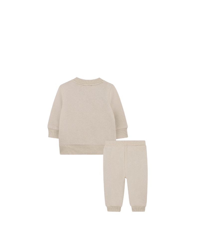 Completo Kenzo beige con stampa elefante e logo K61502 249 Kenzo 