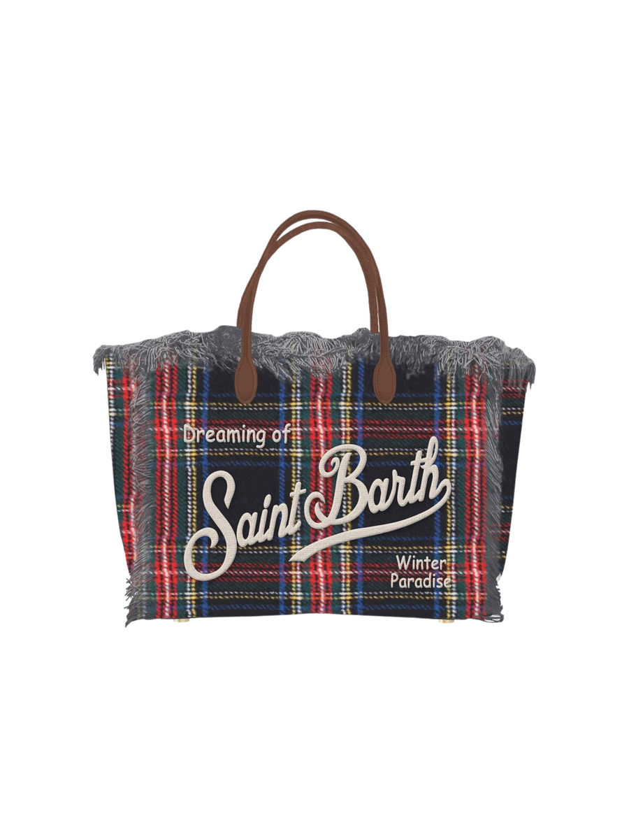 Borsa "colette w tartan trtn61" Saint Barth COL0003 01381G MC2 SAINT BARTH 