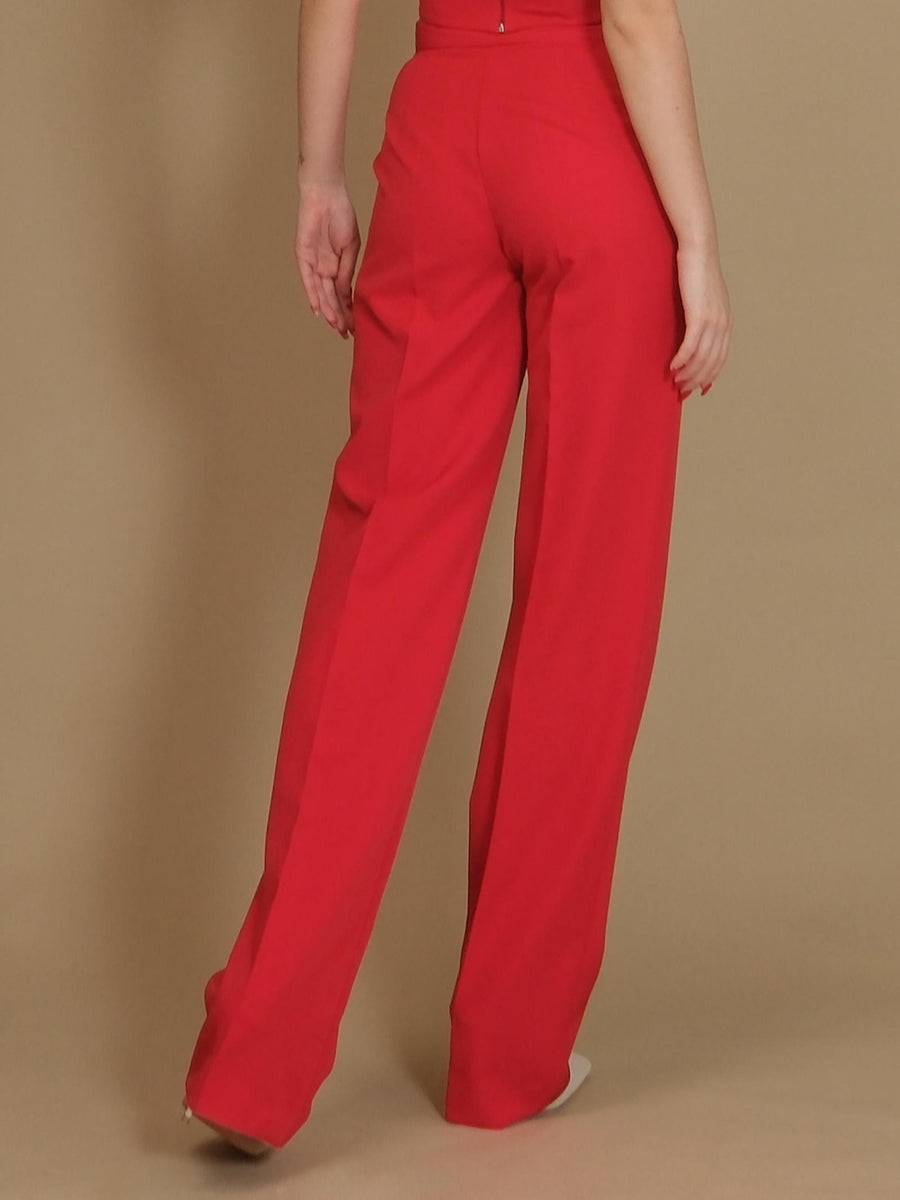 Pantalone Silence Limited basic a palazzo rosso SD2012B ROSSO Silence Limited 