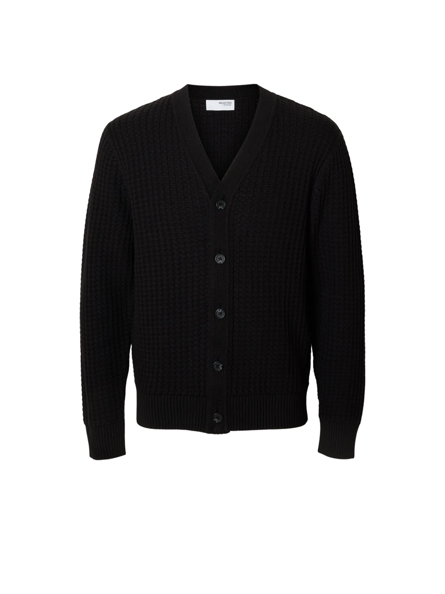 Cardigan "Slhtom ls" Selected nero 16099887 BLK Selected 