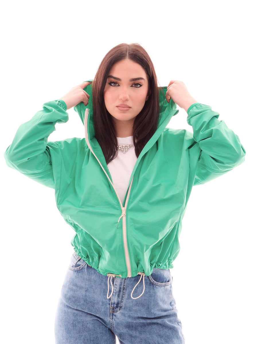 Giacca a vento Rino e Pelle " Jools" verde JOOLS GREEN Rino & Pelle 