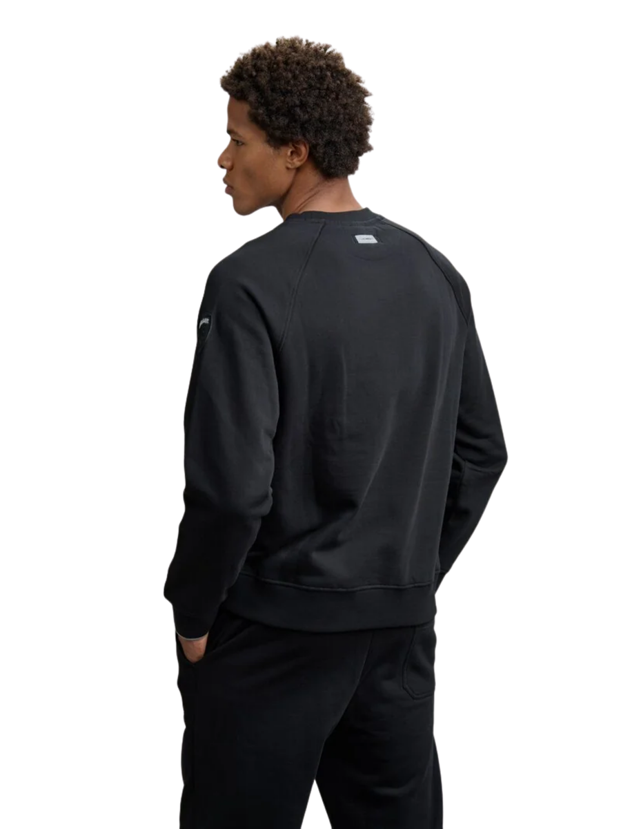 Felpa "Birch" Blauer nera BLUF03185 999 Blauer 