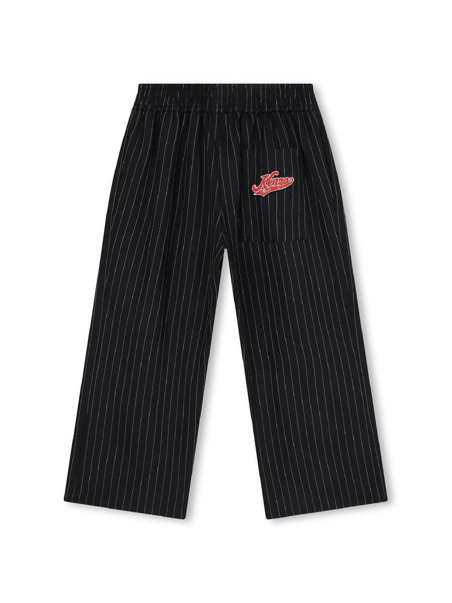 Pantalone gessato blu K14260 84A Kenzo 