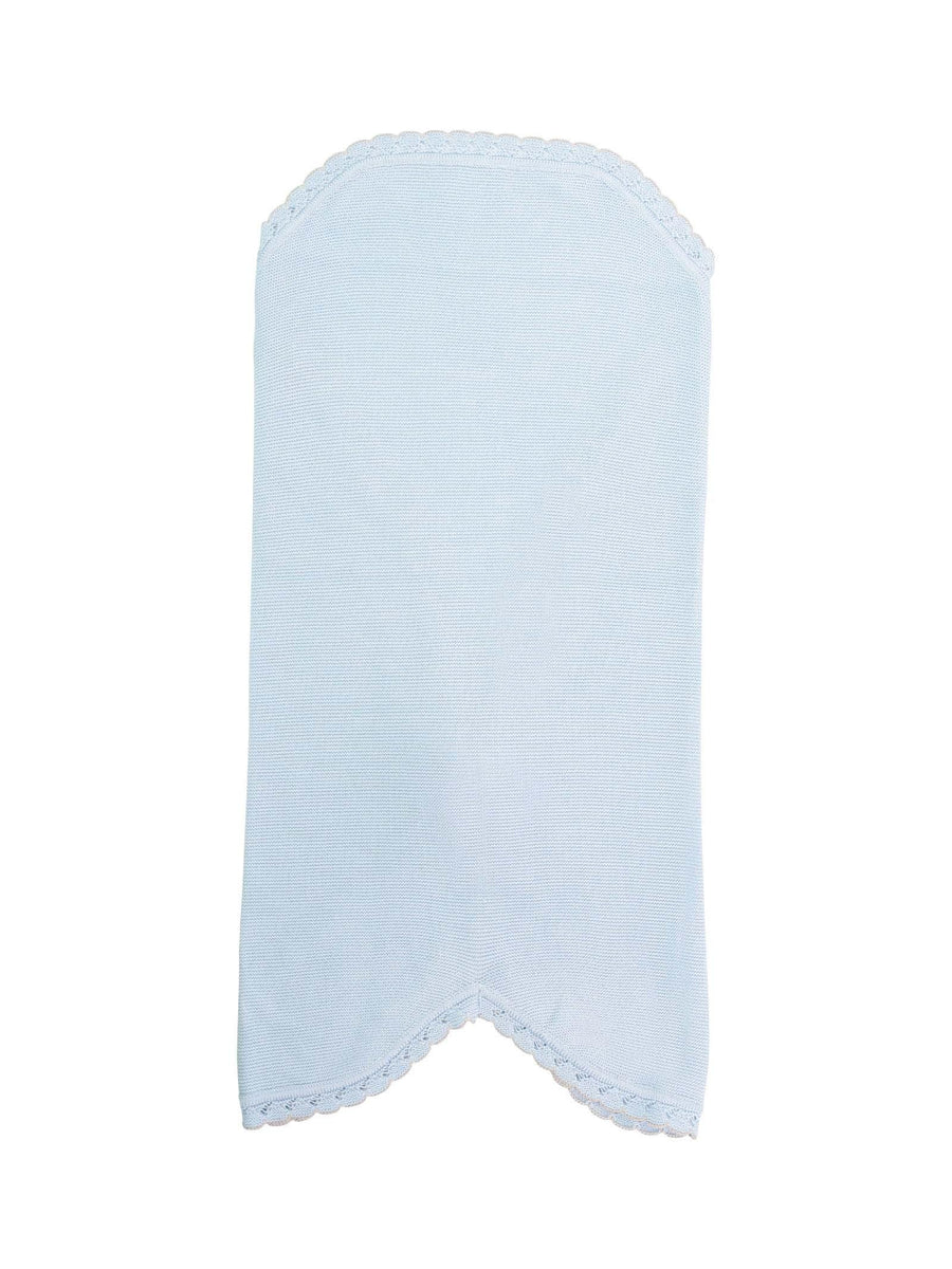 Coperta cuore azzurro e noce ELCUORE 4PNO Marlù 