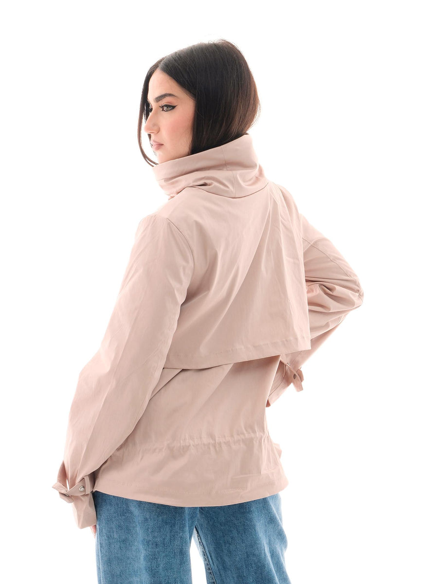 Giacca corta Rino e Pelle "Bregje" rosa chiaro BREGJE DUSTY PINK Rino & Pelle 