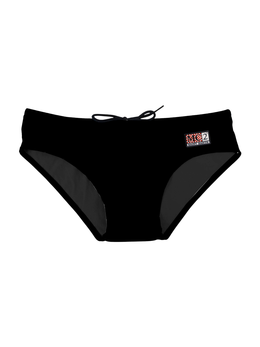 Costume da bagno slip MC2 St.Barth "Cayo" nero CAYO001 00022H MC2 SAINT BARTH 