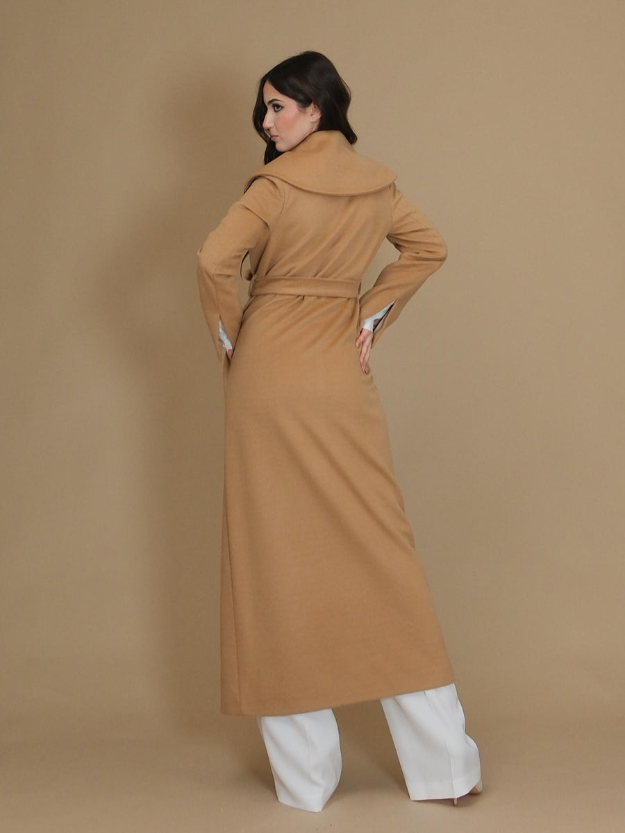 Cappotto a vestaglia lungo Armoire cammello CP221 CAMMELLO Armoire 