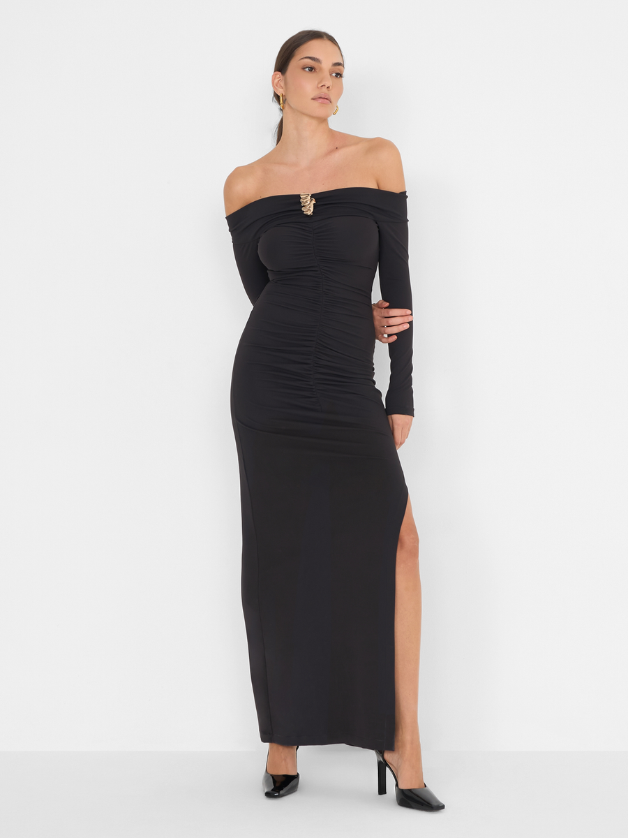 Abito "Bardot" Silence Limited nero AB4153 BLACK Silence Limited 