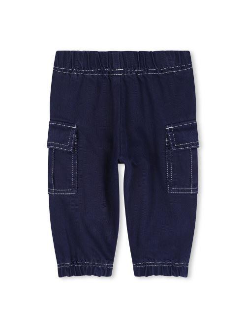 Pantalone cargo Kenzo in denim lavaggio scuro K60512 84F Kenzo 