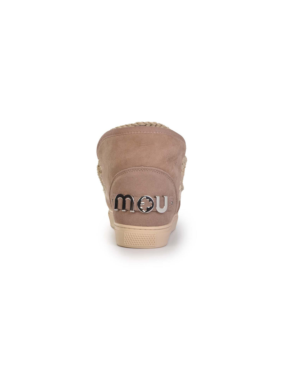 Mou Eskimo sneaker grigia big metal logo FW111008A ELGRY Mou 