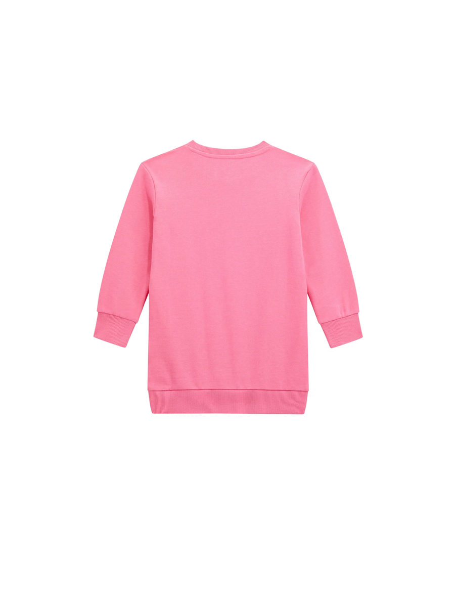 Abito Guess rosa con logo glitter K5YK02KA6R4 G6N3 Guess 