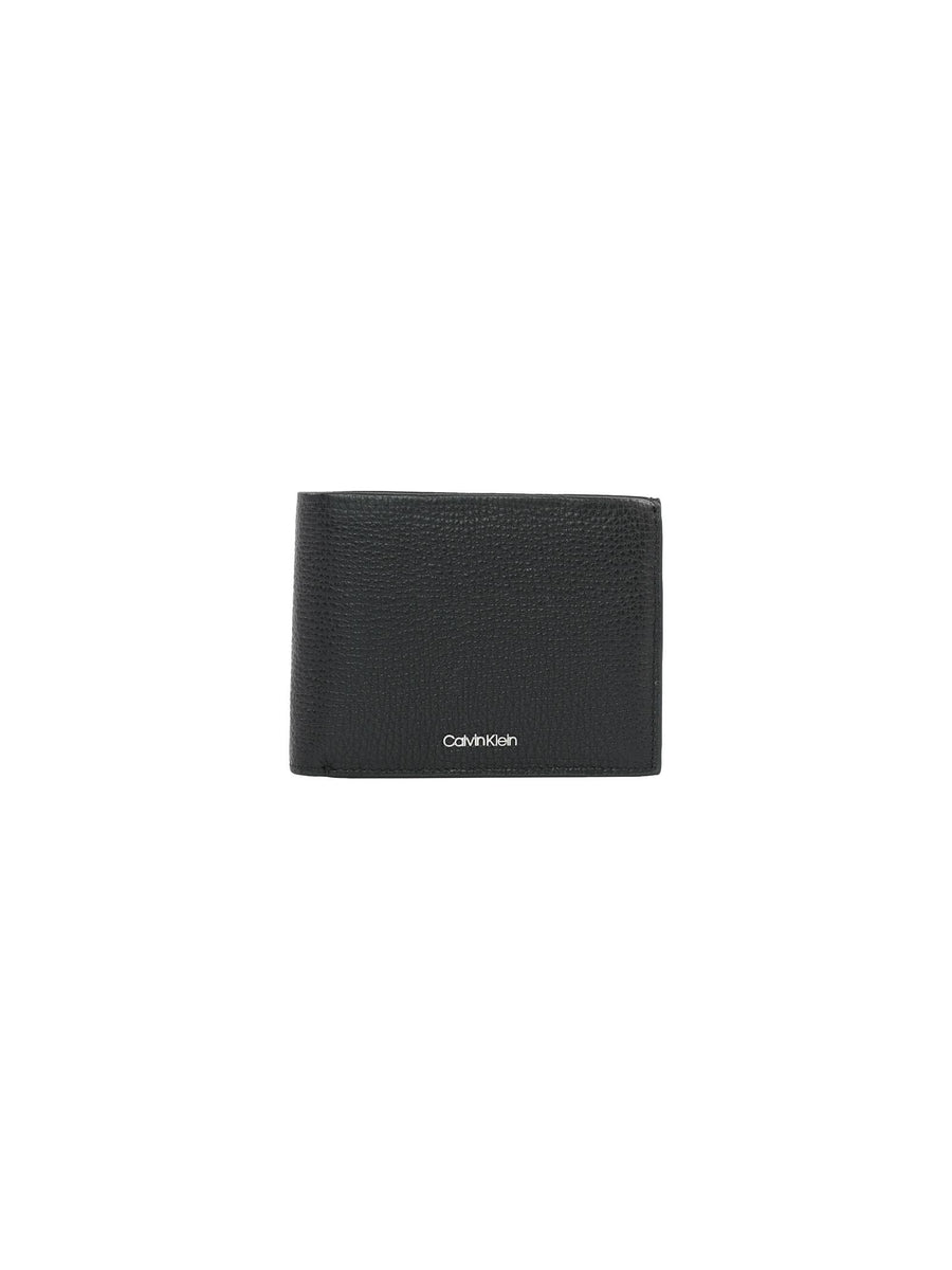 Portafogli trifold nero K50K509614 BAX Calvin Klein 
