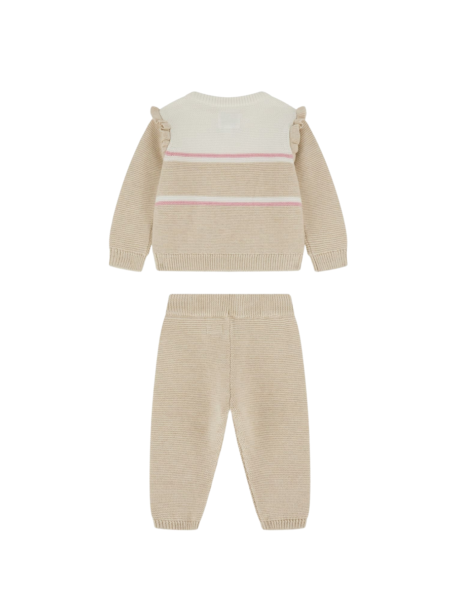 Completo Guess beige con dettagli rosa A5YG13Z3FK1 LOH Guess 