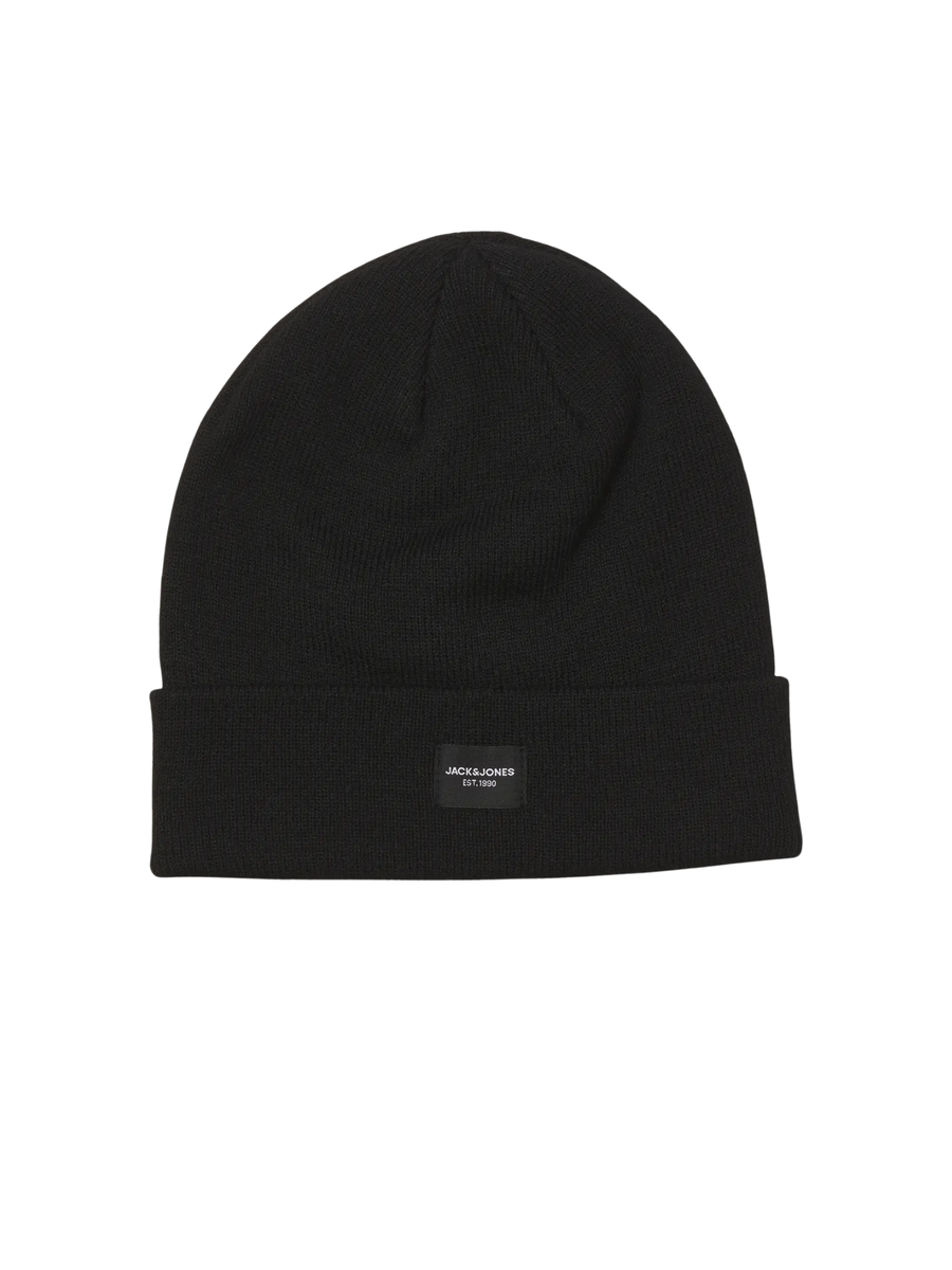 Set sciarpa e cappello Jack & Jones nero 12102728 Black Jack & Jones 