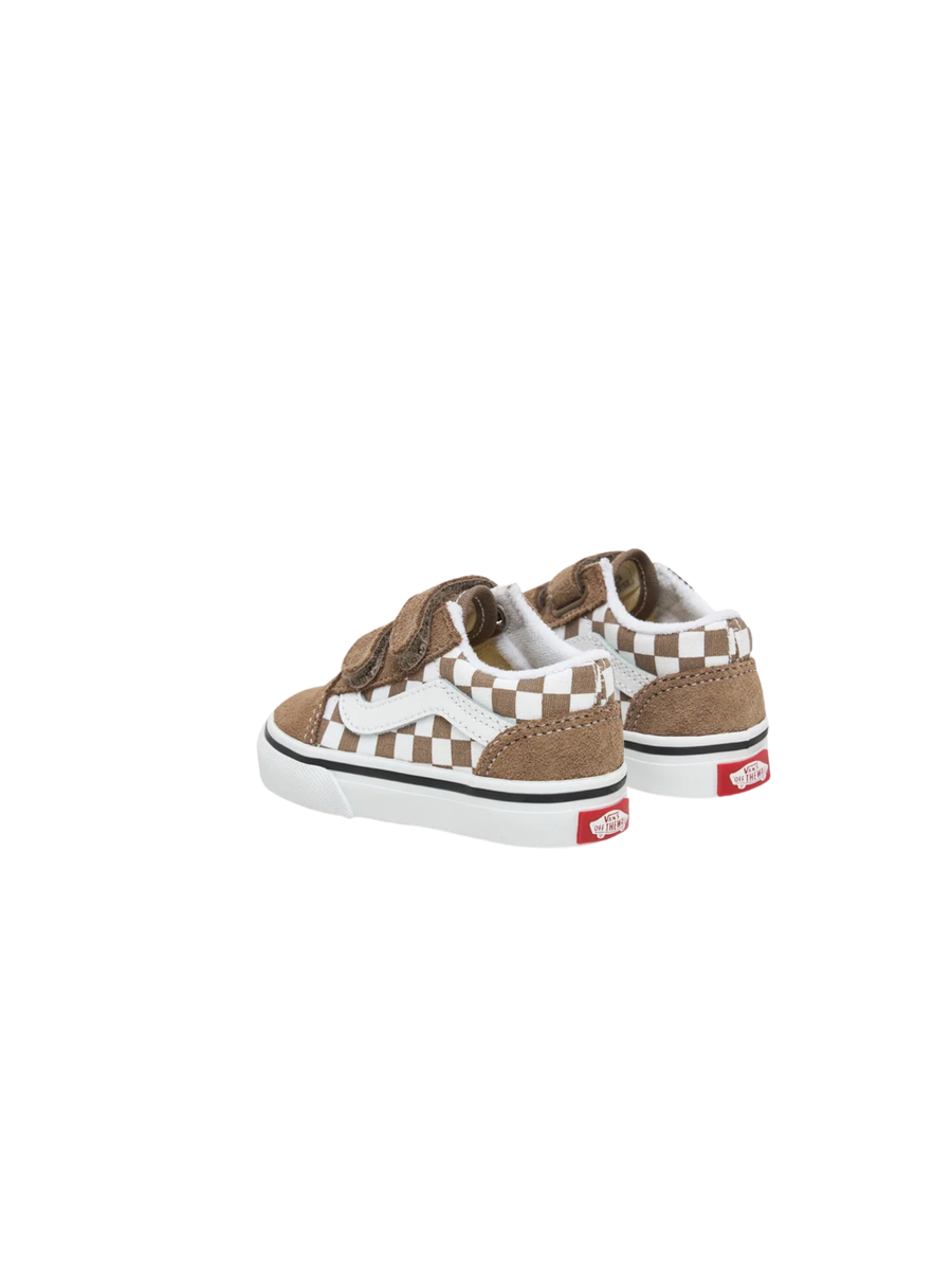 Sneakers "Old Skool V" Vans marroni a scacchi VN000CTG 1NU1 Vans 